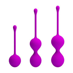 Pretty Love Bolas Kegel: A set of weighted kegel balls for pelvic floor strengthening and pleasure enhancement