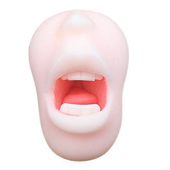 Close-up of Boca masturbator showing removable sleeve and easy-to-clean design