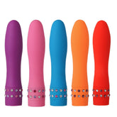 Bala vibradora Diamond Princess in elegant black and gold design with textured surface for extra stimulation