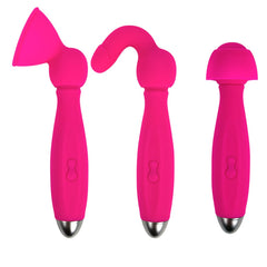 Bowling pins arranged in a triangle formation on wooden lane