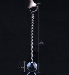 BOLA CRISTAL OMEGA LLAVERO, a beautiful crystal ball keychain accessory with intricate design and sparkling features