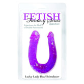 Double U Shape Consolador with lifelike texture and flexible design for ultimate pleasure