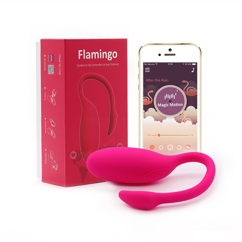 Vibrador Interactivo Magic Flamingo