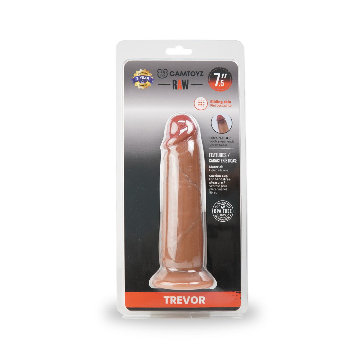 Dildo Trevor Ultrarealista Raw