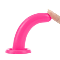 Black 45 inch Plug Holy Dong for Beginners with Flared Base and Realistic Texture