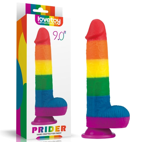 Dildo Rainbow Prider 9 para el orgullo LGBTQ+