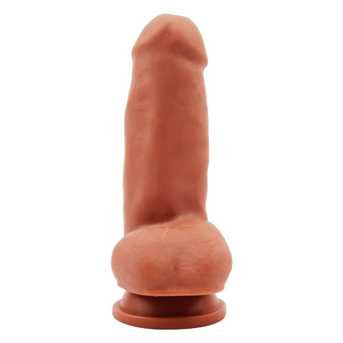  Dildo Lecher Latin with curved shape and pronounced head for targeted G-spot stimulation