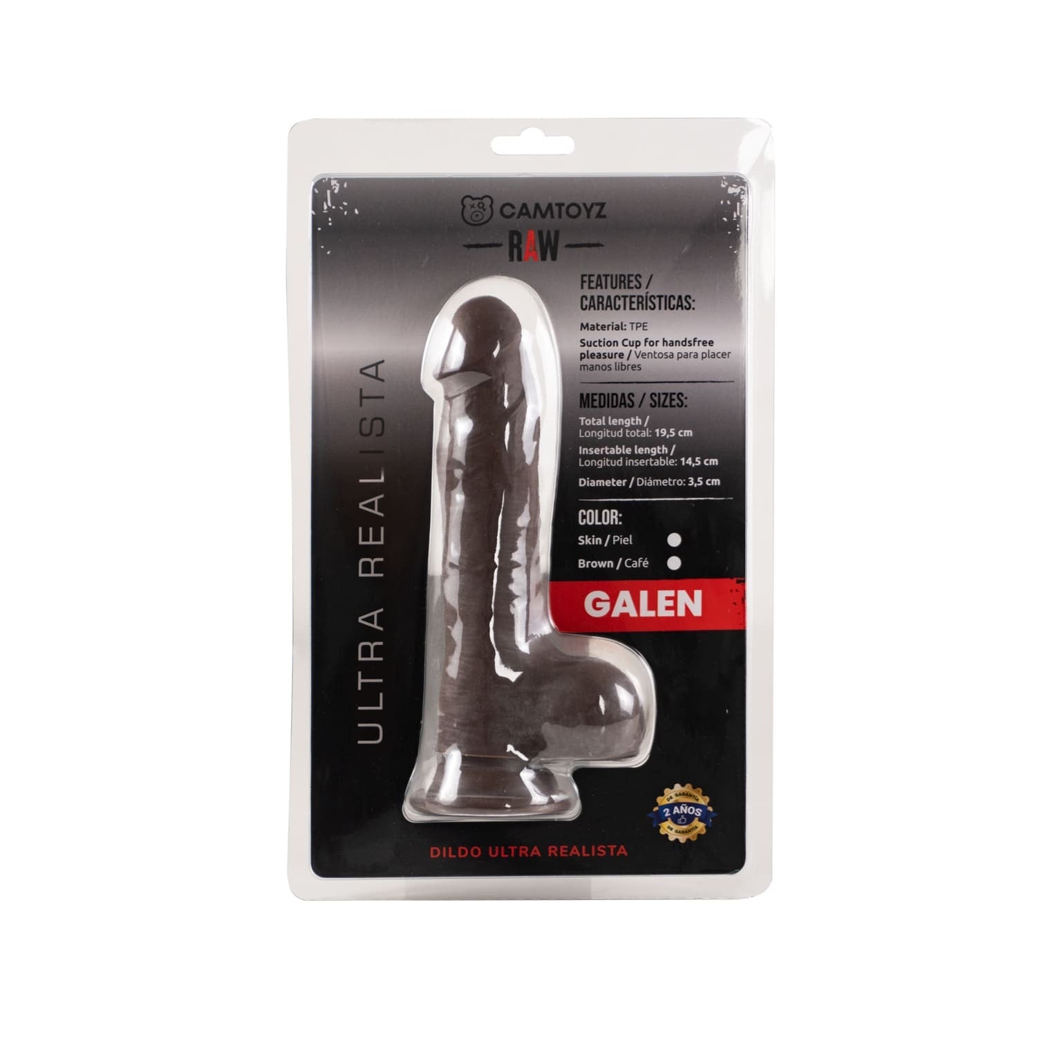 Ultra-realistic dildo with detailed skin texture and lifelike design