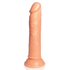  Close-up image of the Dildo Benjamin showing the curved shape and lifelike features, perfect for G-spot stimulation and intense arousal