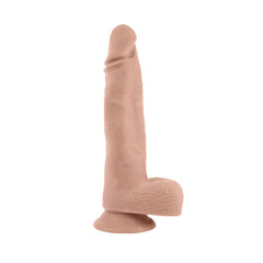  Juguete sexual realista con forma de pene, material de silicona suave y aspecto natural
###