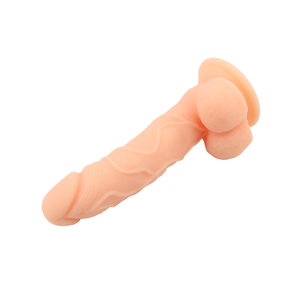 Dildo con forma ergonómica para estimulación precisa