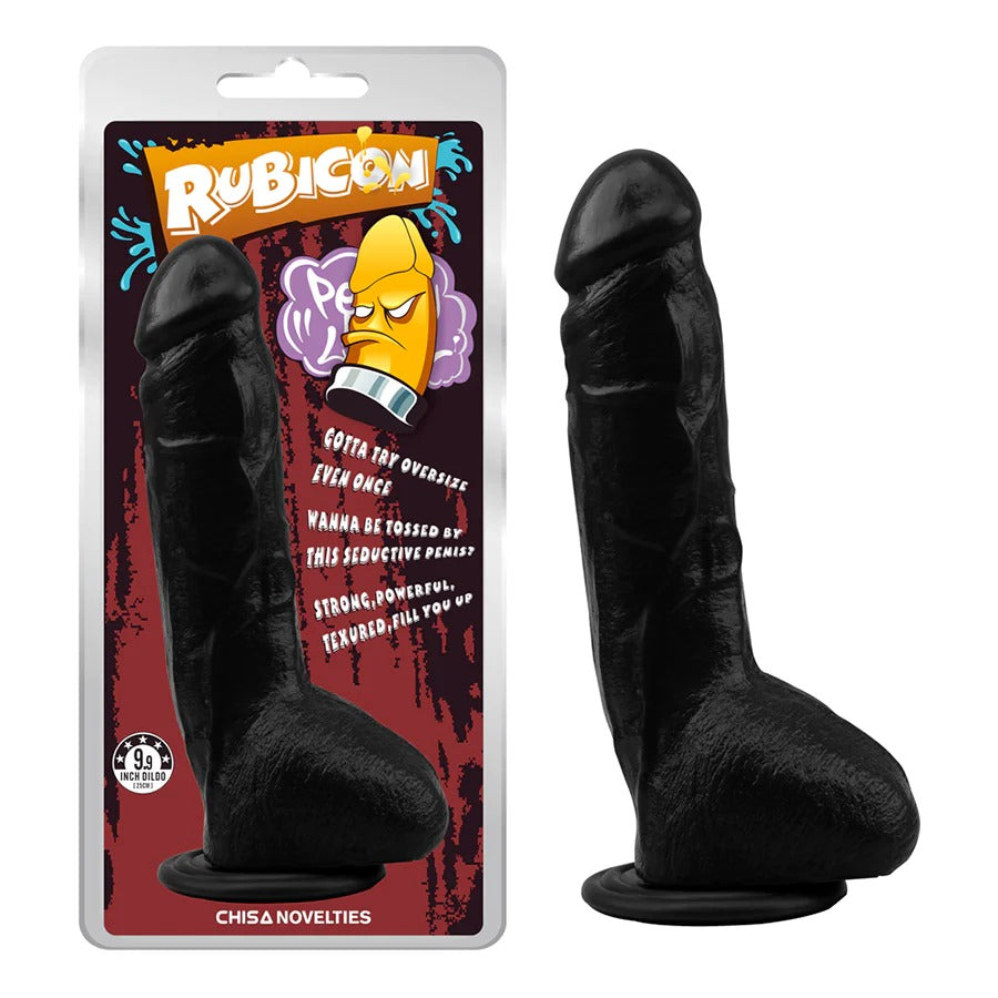 Dildo Brunet Trick Penis Brown, realistic textured shaft with suction cup base for hands-free play and lifelike experience Suitable for solo or couple play
