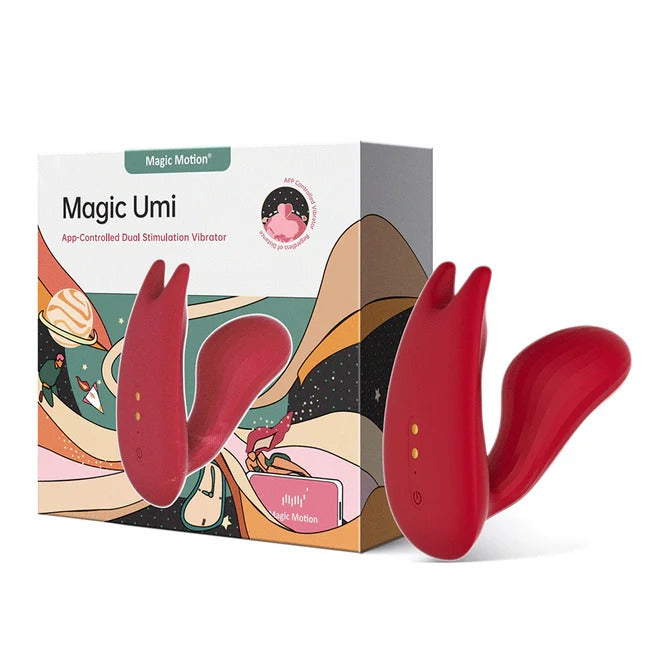 Vibrador Punto G Magic Umi con APP: juguete sexual para estimulación del punto G controlado por aplicación móvil