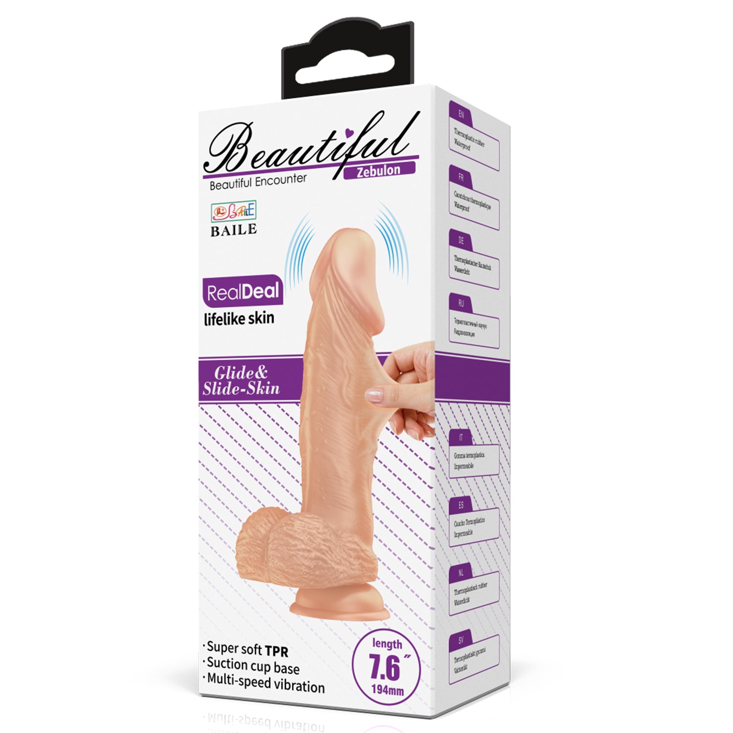 High-quality Zebulon vibrator with powerful vibrations for ultimate pleasure