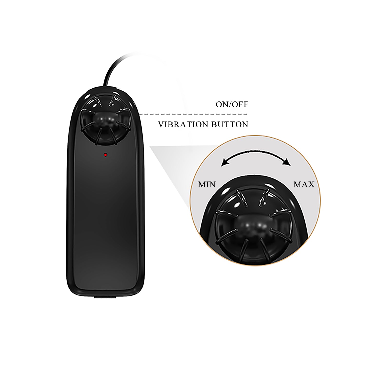 Vibrador Zebulon, a sleek and powerful pleasure device for intimate use