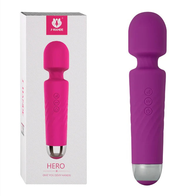 Vibrador Hero Purple - A sleek and powerful purple vibrator for ultimate pleasure and satisfaction