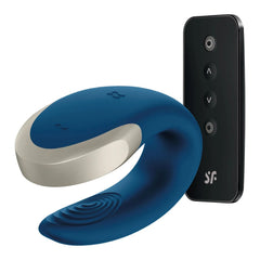 Satisfyer Double Love vibrator for dual stimulation with powerful motors