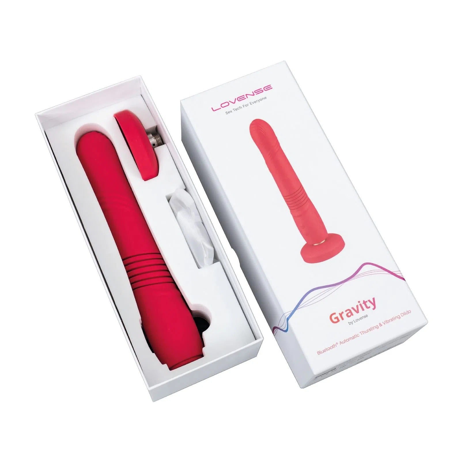  Innovador Vibrador Gravity Lovense con Empuje Automático para explorar nuevas sensaciones y aumentar el placer