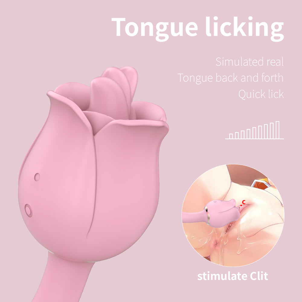Vibrador Rose Pro 2 with multiple vibration patterns and intensities