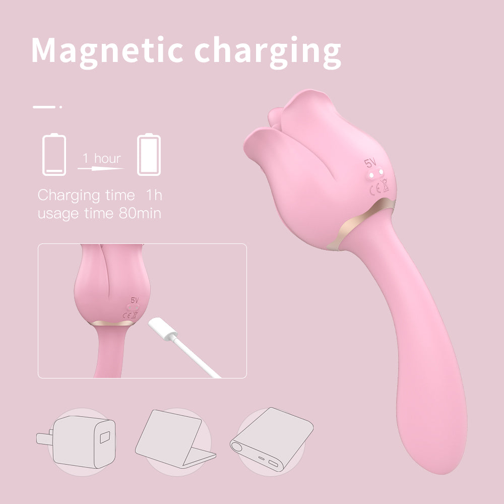 Vibrador Rose Pro 2 - a sleek and powerful personal massager designed for ultimate relaxation and pleasure