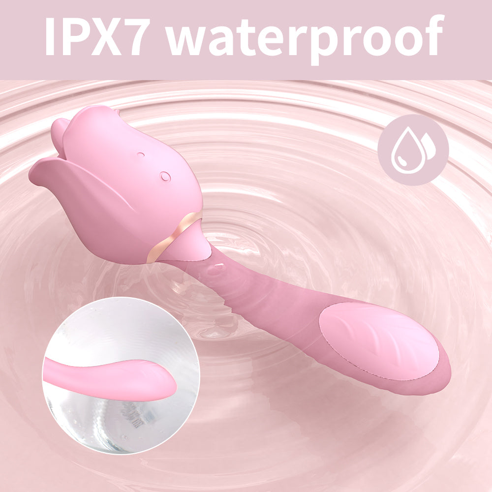 Vibrador Rose Pro 2, a sleek and stylish product designed for ultimate pleasure and satisfaction, featuring advanced technology and customizable settings for a truly indulgent experience