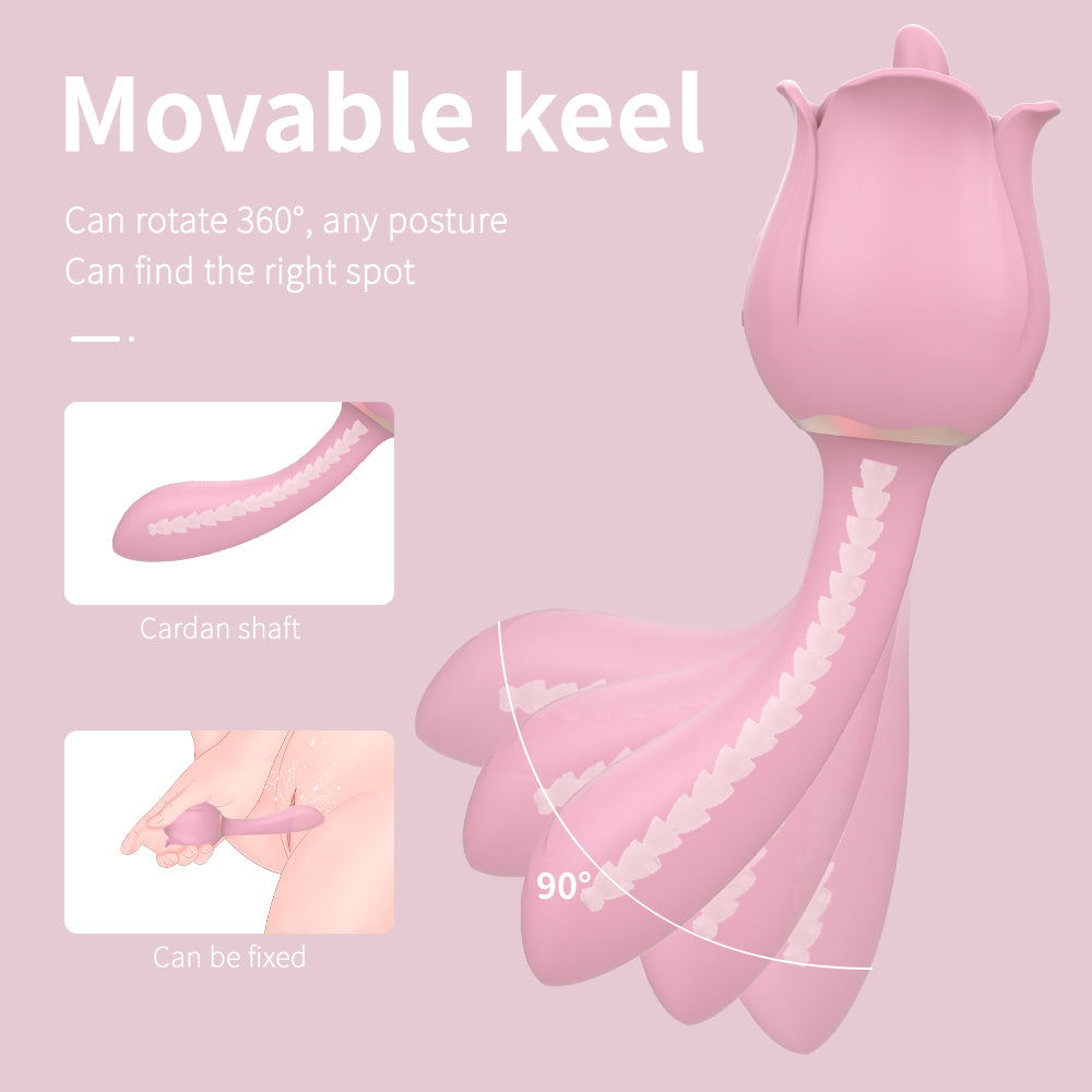 Luxurious Vibrador Rose Pro 2 with sleek and elegant rose gold finish