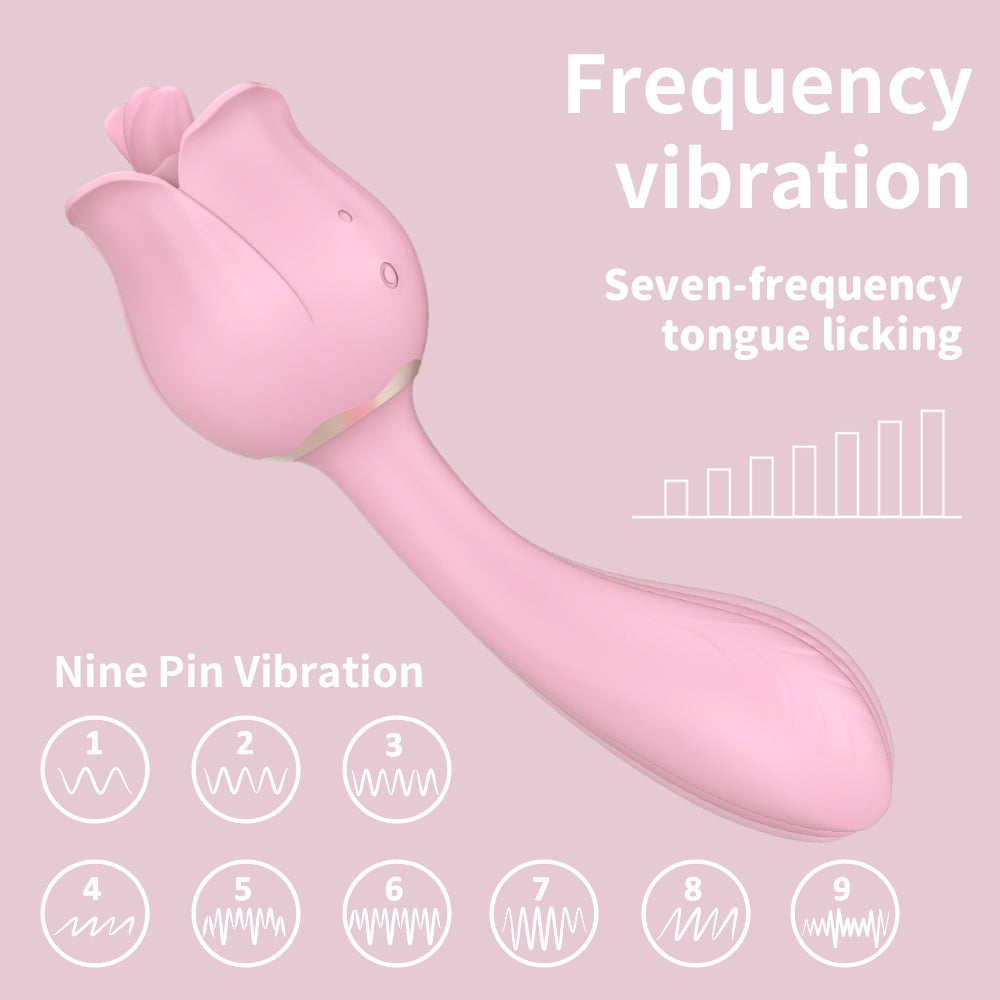 Quiet Vibrador Rose Pro 2 for discreet use