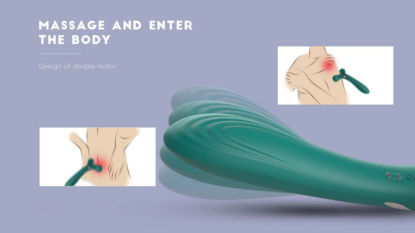  Soft and body-safe silicone material for a luxurious feel