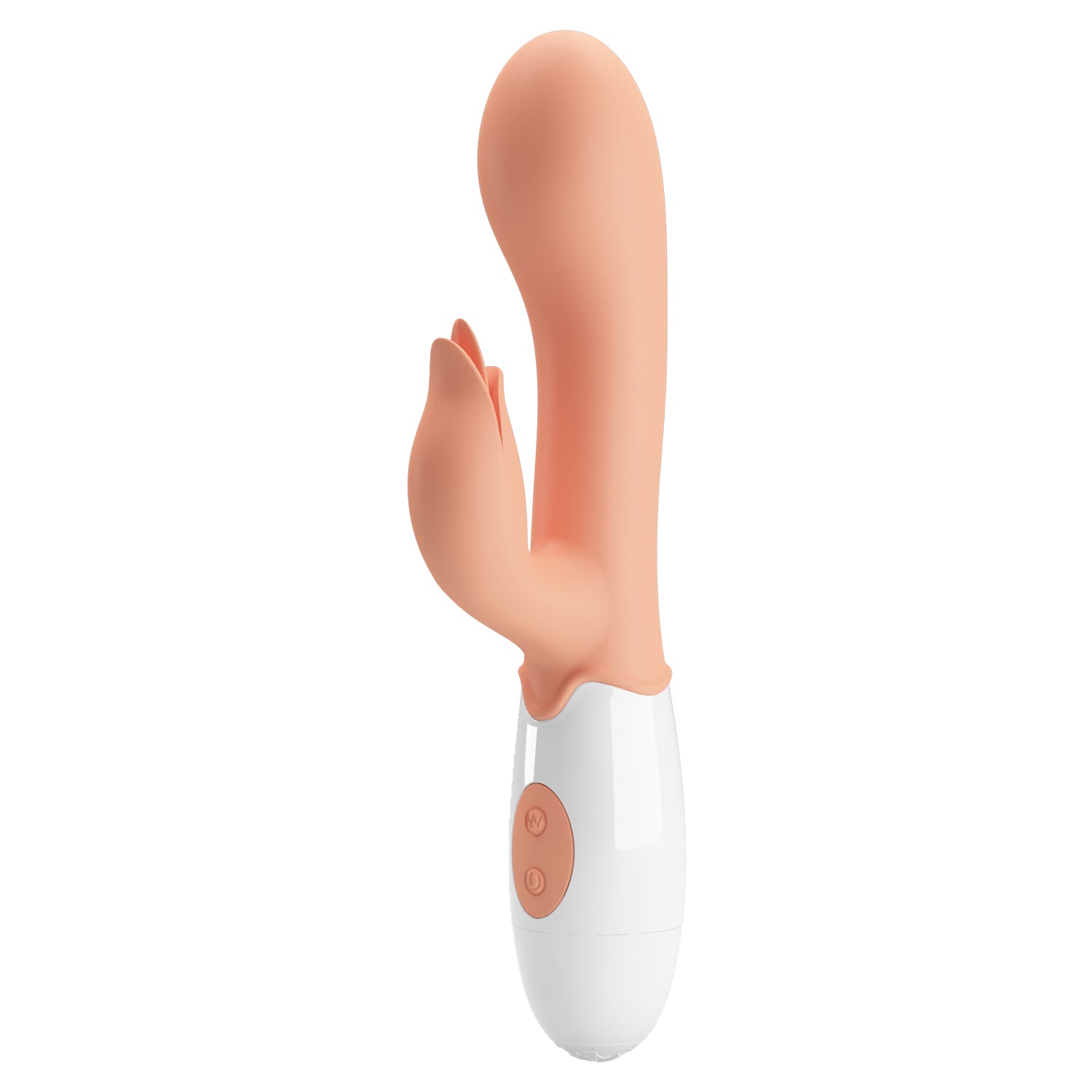  Potente vibrador con textura suave y curvas sensuales 