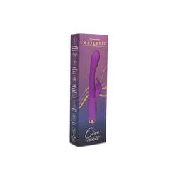 Vibrador Cleo Majestic in luxurious rose gold finish with intricate detailing