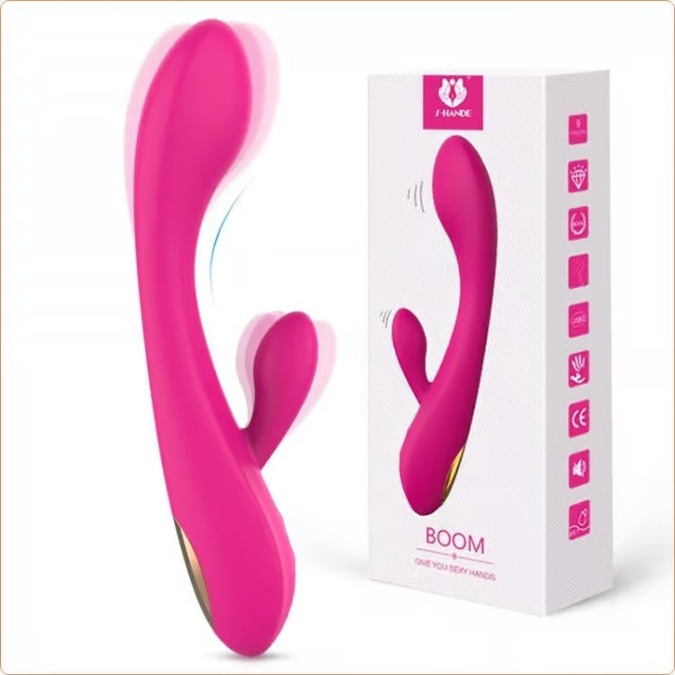 Vibrador Boom Pink: A powerful, rechargeable pink vibrator designed for ultimate pleasure