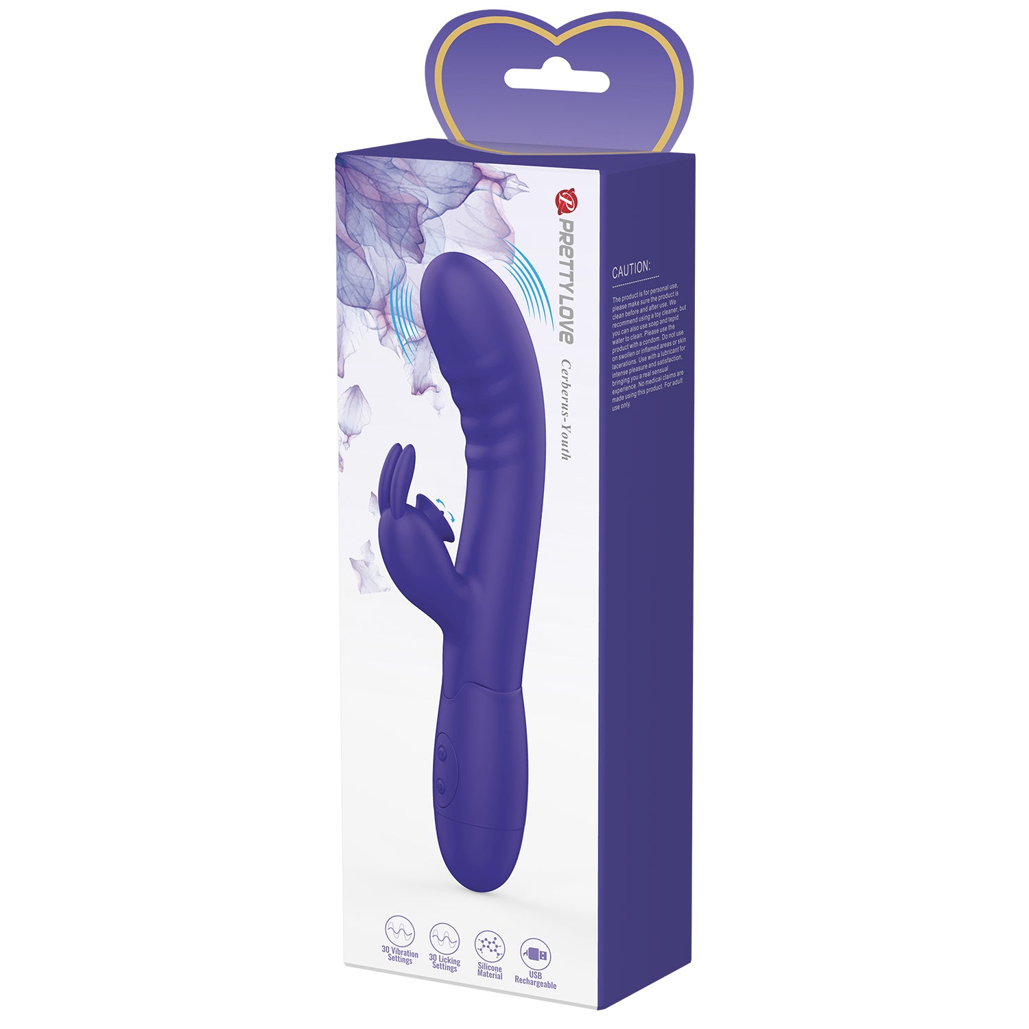 Vibrador Cerberus Youth con certificación de materiales seguros para el cuerpo
###