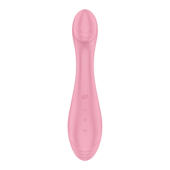 Satisfyer G - Force Rosado vibrator with ergonomic design and pulsating head