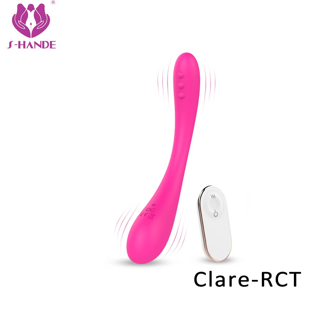 Vibrador Clare Control Remoto para estimulación interna y externa