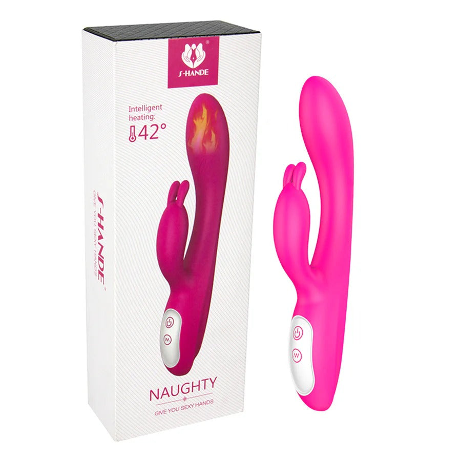 Vibrador doble estimulación Naughty para experimentar sensaciones únicas y placenteras 