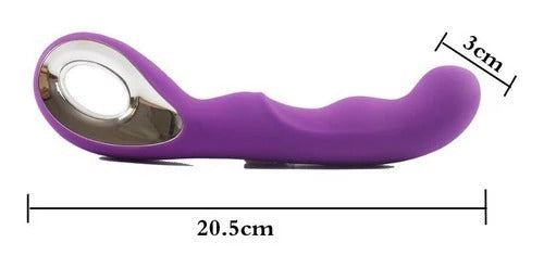  Ergonomically curved shape for targeted G-spot stimulation