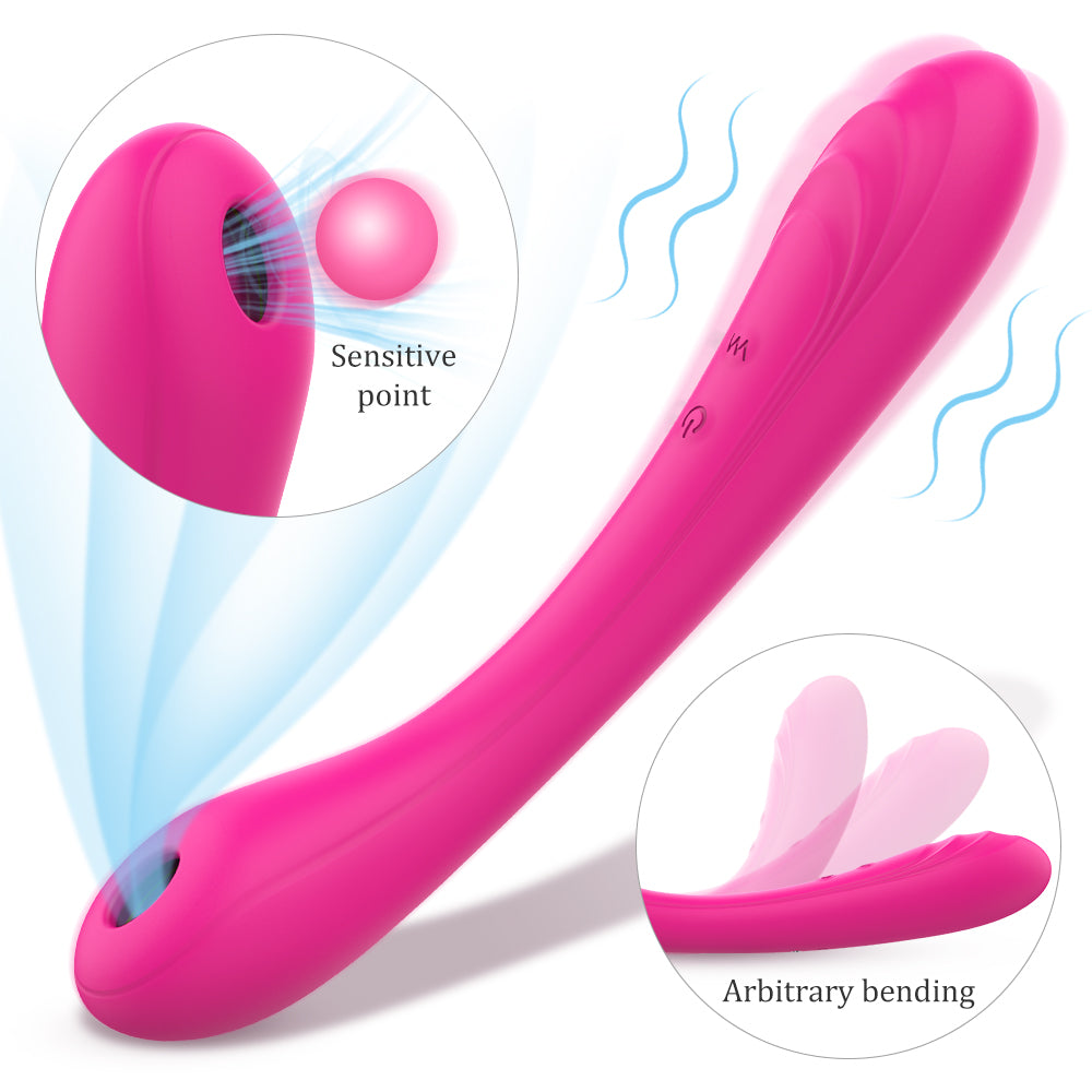 Charming succionador y vibrador, designed with multiple stimulation settings for maximum pleasure