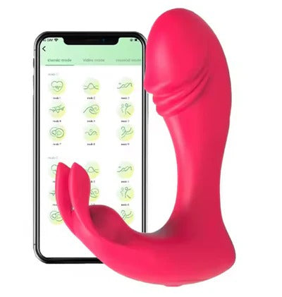 Vibrador Paolo de color rosa con diseño ergonómico y suave textura