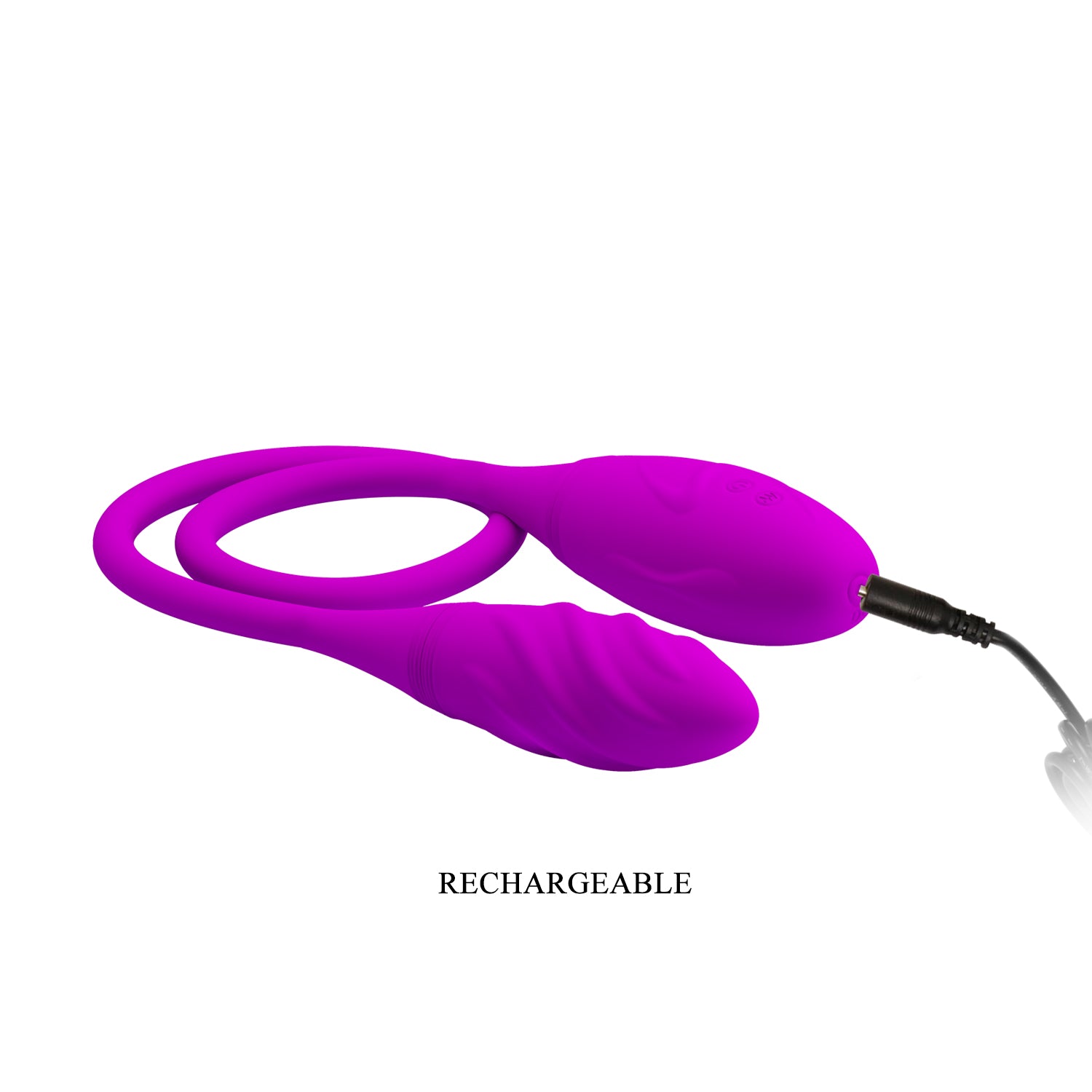 Vibrador Snaky Vibe Doble Punta resistente al agua para uso en la ducha o bañera