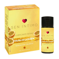 Lubricante Íntimo Caliente Fruta De La Pasión X 30 mL Sen Intimo