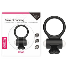 Anillo vibrador con forma de corazón para estimulación clitoriana
