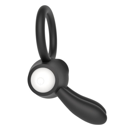 Anillo vibrador con forma de conejito para estimular el clítoris durante el sexo