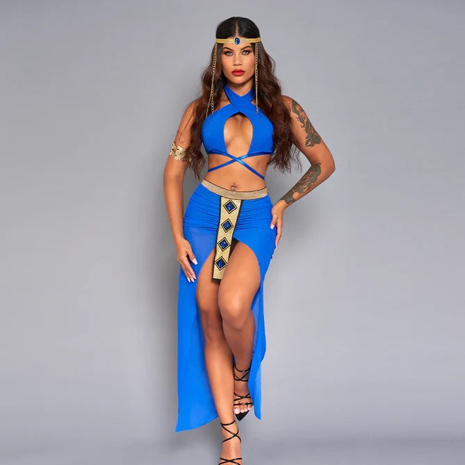 Princesa Egipcia Adila, a beautiful Egyptian princess figurine with intricate details and vibrant colors, perfect for collectors and history enthusiasts 