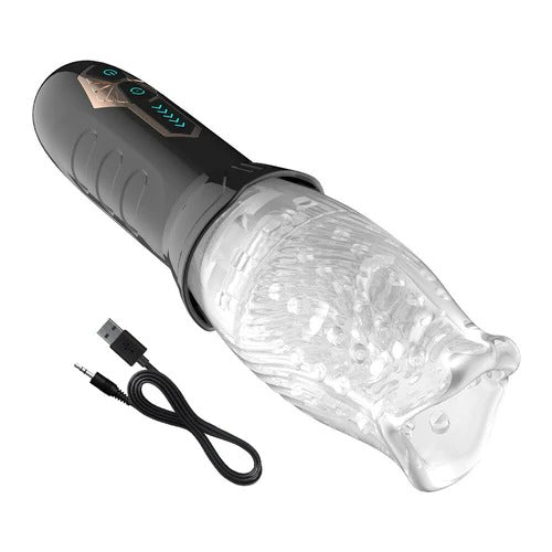 Rechargeable Daisy vibrating mouthpiece for soothing jaw and TMJ pain
