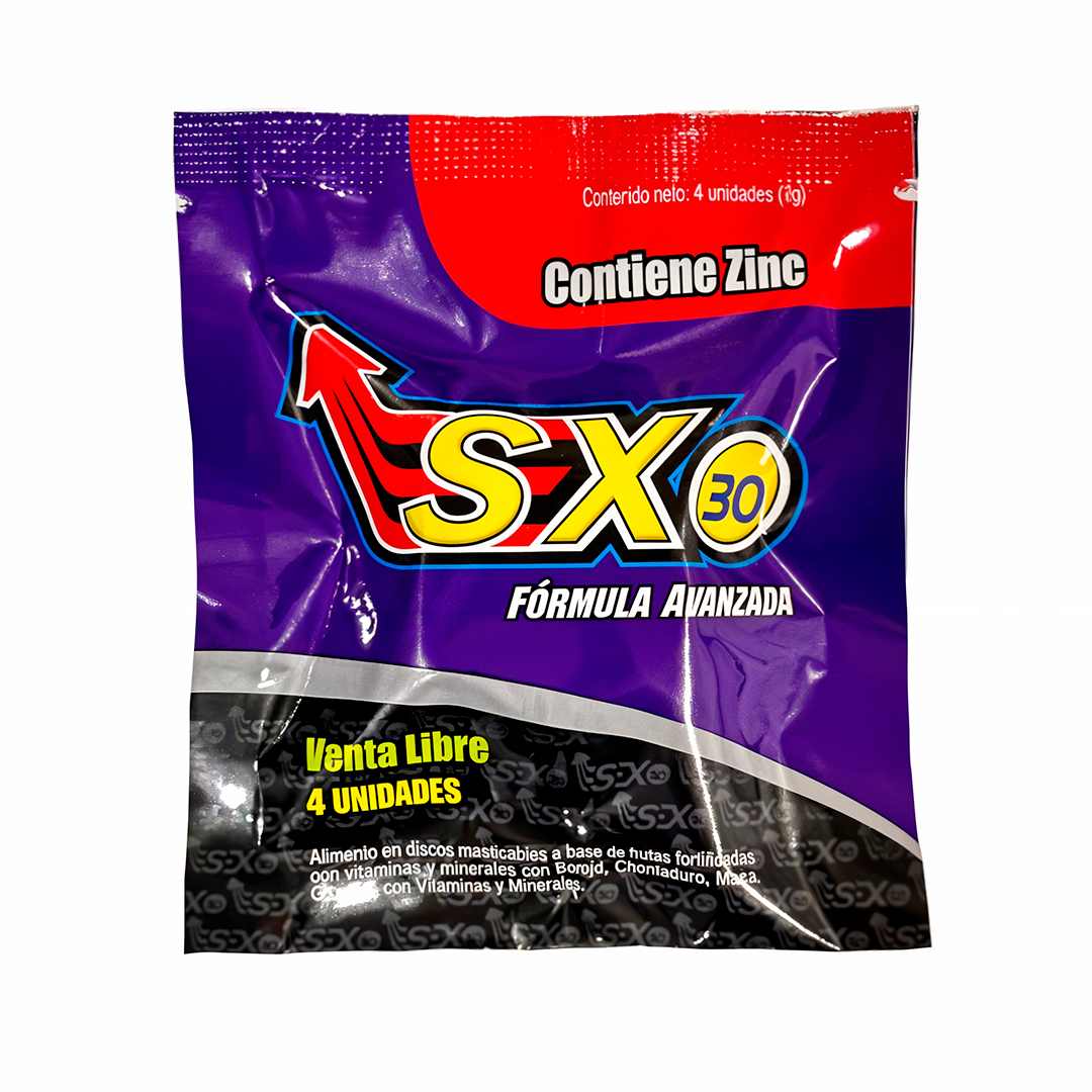 Sex 30 x 4 Tabletas