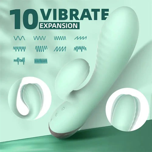 Vibrador Donatello para estimulación clitoriana y punto G