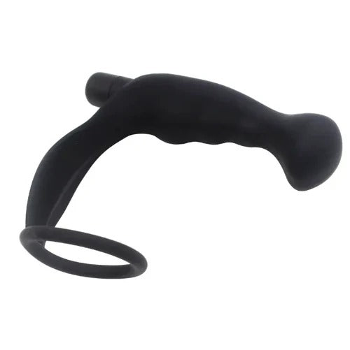 Imagen de Anillo Próstata Barak en color negro con diseño ergonómico