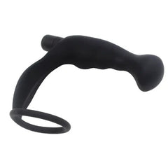 Imagen de Anillo Próstata Barak en color negro con diseño ergonómico