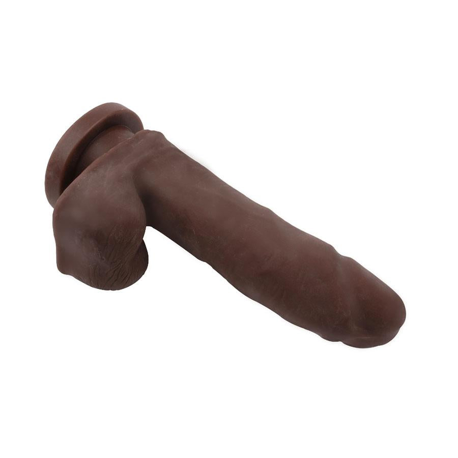 Dildo The Glad Eye Brown - Realistic and textured for lifelike pleasure
