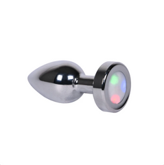 Colorful LED anal plug lamp designed for intimate atmosphere and decor